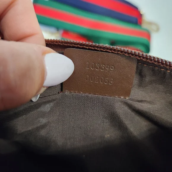 Gucci Authentic  pochette GG canvas bag pouch #103399 - Picture 6 of 16